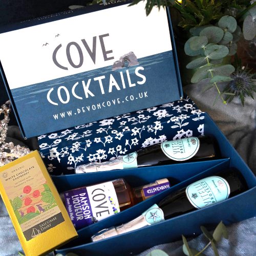 Cove Royale Cocktail Kit and Chocolate