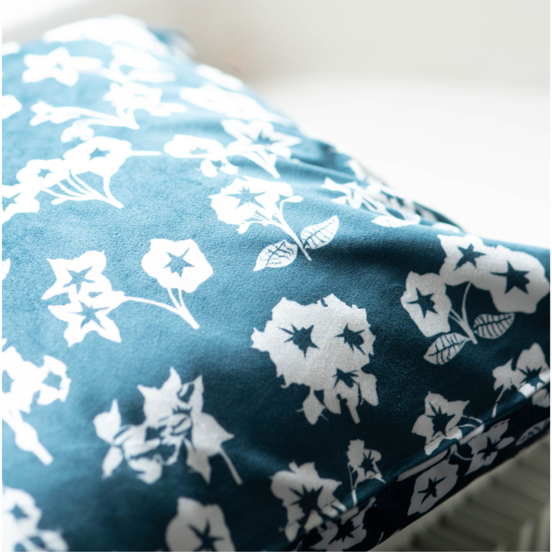 Cove luxury plush cushion close up